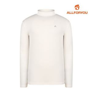 [올포유] 남성 기모 베이스레이어 하이넥 티셔츠 AMTHL8347-100_G
