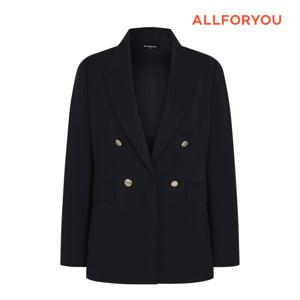 [올포유] 여성 테일러드 장식 더블 버튼 자켓 ALKKN8141-915