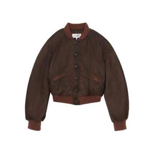 MM6 메종마르지엘라 봄버 자켓 M35452 S52AM0324 138 BROWN
