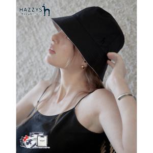 [헤지스ACC][인기상품] HILG4F006BK_여성 블랙 베이지 퍼피자수 리버서블 버킷햇