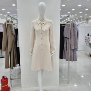 [꼼빠니아]카라넥리본 A라인 원피스 CAEW0-WOP120_CJ