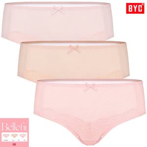 BYC인견미디레이스여삼각팬티3매입WRR2241