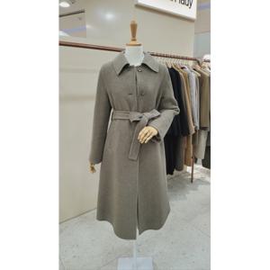 [케네스레이디]울 핸드메이드 싱글 벨티드 코트 EHHCOK0600_CA
