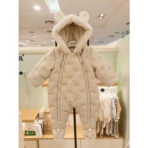 [압소바] (베이지)(조카백일돌선물)호바트다운우주복 (A2722205)