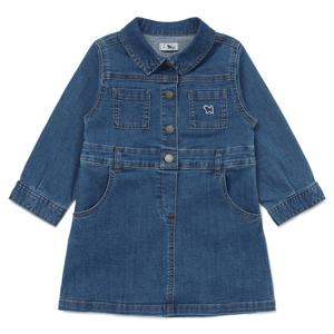 블루독베이비 10 25FW  (NY)블루독 데님 원피스 (45A14401010)