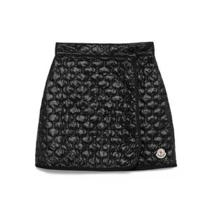 몽클레어 숏 스커트 2D00036 597YG 999 Black