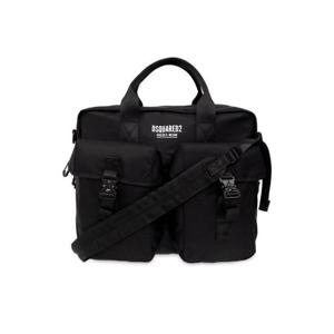 Dsquared2 로고 프린트 지퍼 노트북 가방 BFM000716805374 2124 TP947138505