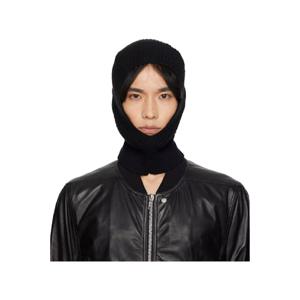 25 FW 릭오웬스 남성 블랙 콘코르디안 스핑크스 스컬 발라클라바 252232M138006