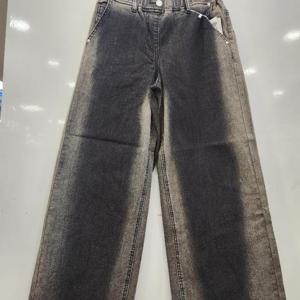 애플핑크 HC07 인/아웃심 워싱 와이드 데님팬츠 APXPU510GSB