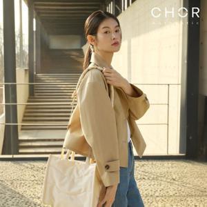 코어 어센틱 숏 트렌치 재킷 [런칭 가격 79,900원]