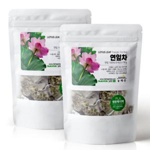 늘해찬 볶은  연잎차 티백 전통차 허브차 삼각티백 100티백