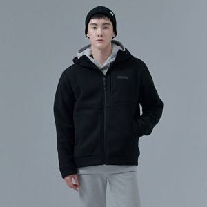 [체이스컬트]공용 폴라폴리스 보아 본딩 후드집업-CFZU4302D03