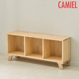 [까미엘]케이트 18T 미송원목 1단 3칸 책장(PA_GN0145)
