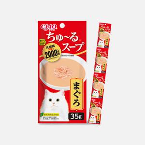 이나바 챠오 츄르 스프 4연팩 참치 140g (TCR-141) 고양이 간식