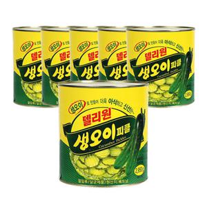 [오뚜기] 델리원 생오이피클 3kg X 6개입