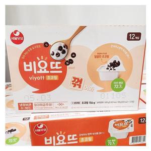[에이알비티] 서울우유 비요뜨 초코링 138g x 12개입 55068