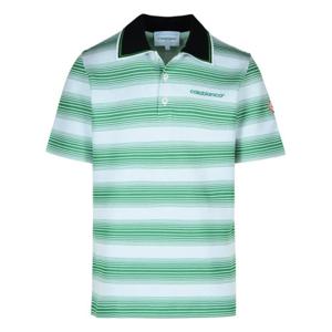 카사블랑카 반팔 티셔츠 MS24 JTP 243 01GRADIENT STRIPE White