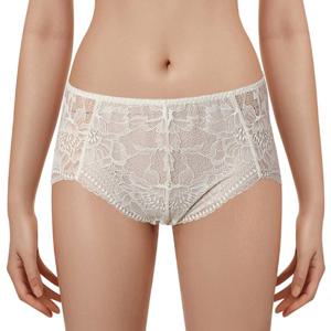 [비비안(언더웨어)]BBM힙을 편안하게 감싸주는 레이스 맥시기장 여성 노라인 망사팬티BP3526LCR