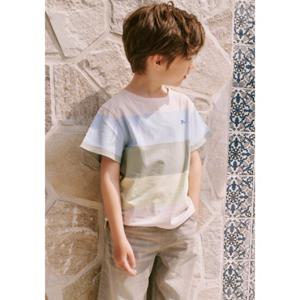빈 BEEN 25년 SS BZ31TS01SB 스카이 블루 덴깡 스트라이프 티셔츠PG