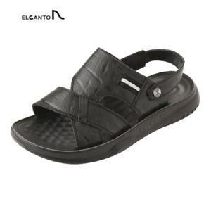 [엘칸토(남성화)]남성 경량큐션 2WAY 오픈 샌들 LCMW04U526 (블랙)