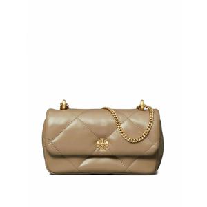 [TORY BURCH] 여성 토트 가방 Kira Daimond 퀼트 미니 플랩 백 154710250 베이지 /8