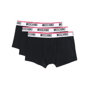25 FW 모스키노 로고 트리밍 복서 브리프 A13954300 TP432139306