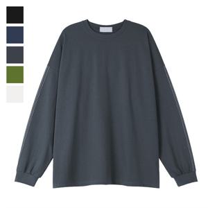 [리빌모아]남자 데일리 트랙 스티치 트임 티셔츠 RM-TSA-Q048-곤