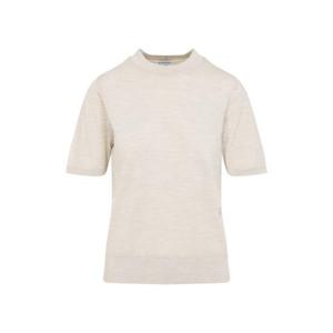 버버리 반팔 티셔츠 8101955 A4186 NUDE NEUTRALS