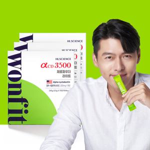 알파CD 3500 원핏 제로파우더 라이트 레몬맛 70포 x 3박스 (총 210포)