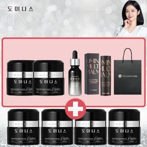 도미나스 크림 5세대 본품6통 앰플1 멀티밤1 쇼핑백