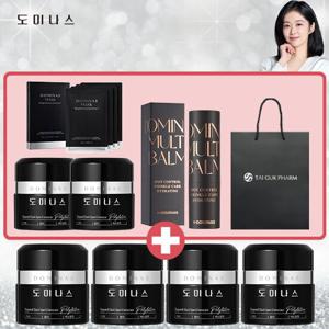 도미나스 크림 5세대 본품6통 마스크팩1 멀티밤1 쇼핑백