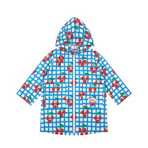 베베드피노 올오버 체크 체리 레인코트 BP41JF415 BL