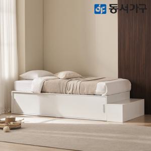 동서가구 뉴라보 빅수납 슬라이딩 SS 벙커 침대+수납계단 (파워본넬) DF645542