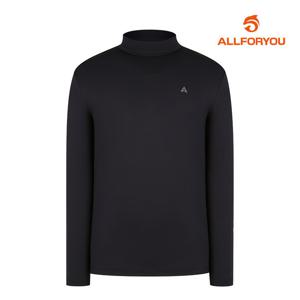 [올포유] 남성 기모 베이스레이어 하이넥 티셔츠 AMTHL8347-199_G