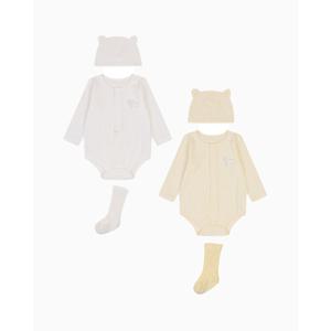 [에뜨와]루안바디수트3PCS SET 07S517904[출산,신생아 백일선물,가을우주복]