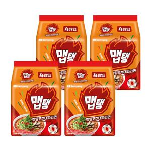 [삼양식품] 맵탱 청양고추대파라면 110g x 16개