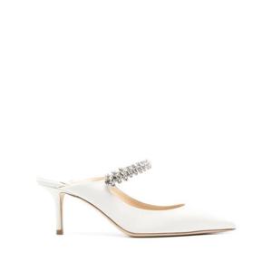 지미추 힐 펌프스 BING 65 SAT IVORY WHITE
