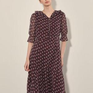 올리비아로렌 H 프린트 프릴원피스 VOBOA4F7211