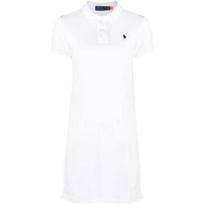 폴로 랄프로렌 미디 원피스 211799490094 017 WHITE