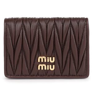 라프리마 미우미우 마테라쎄 나파 가죽 카드지갑 5MC103-AFPP-F0NBL