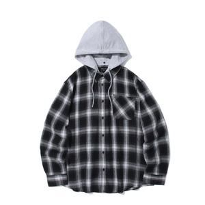 [인터크루]남)플란넬선염멀티체크셔츠 ITZ1YC02ABK_CC