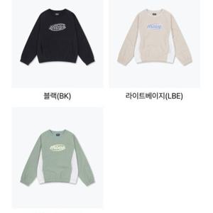 [폴햄키즈]무브화섬그래픽맨투맨PKF2TR3511_GN