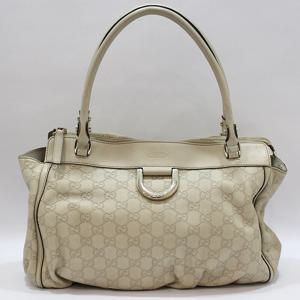 (명품) 구찌 189831 아이보리 씨마 시마 금장 D