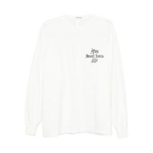 25 FW 언더커버 그래픽 프린트 긴소매 티셔츠 UP2E4810WHT TP441505939