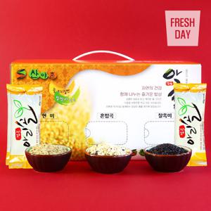[아리솔] 국내산 3종 잡곡 스틱 선물세트 45입×40g