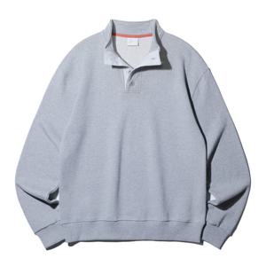 크루클린 프렌치테리 버튼 하프넥 스웨트셔츠 CKL4010LS