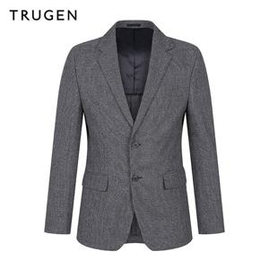 (트루젠) 폴리 잔조직 투버튼 자켓(TGAS2-MJK900)