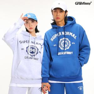 그랜피니 캐주얼 로고 후드 티셔츠 GFHT015