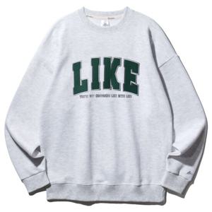 앨빈클로 LIKE 오버핏 맨투맨 MAR738 (5 COLOR)