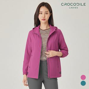 [크로커다일레이디] 테이프드후드집업점퍼_CLAFJP209
